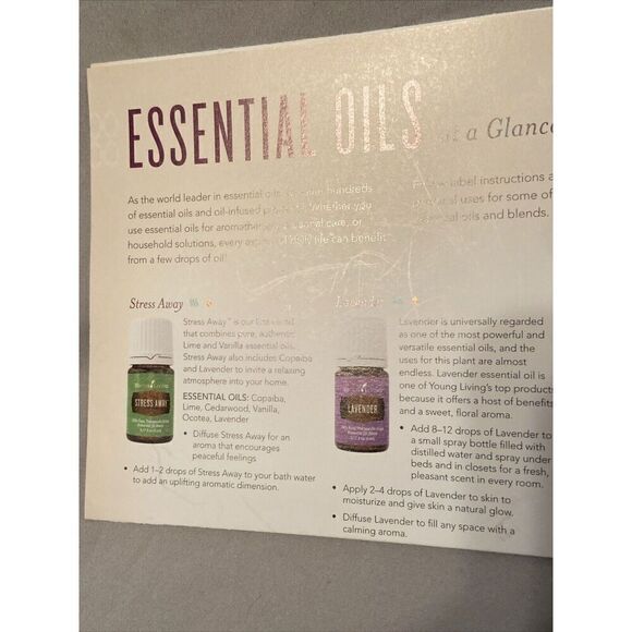 EMPTY BOX Young Living Essential Oil Premium Starter Kit REPLACEMENT DISPLAY or - Picture 3 of 7